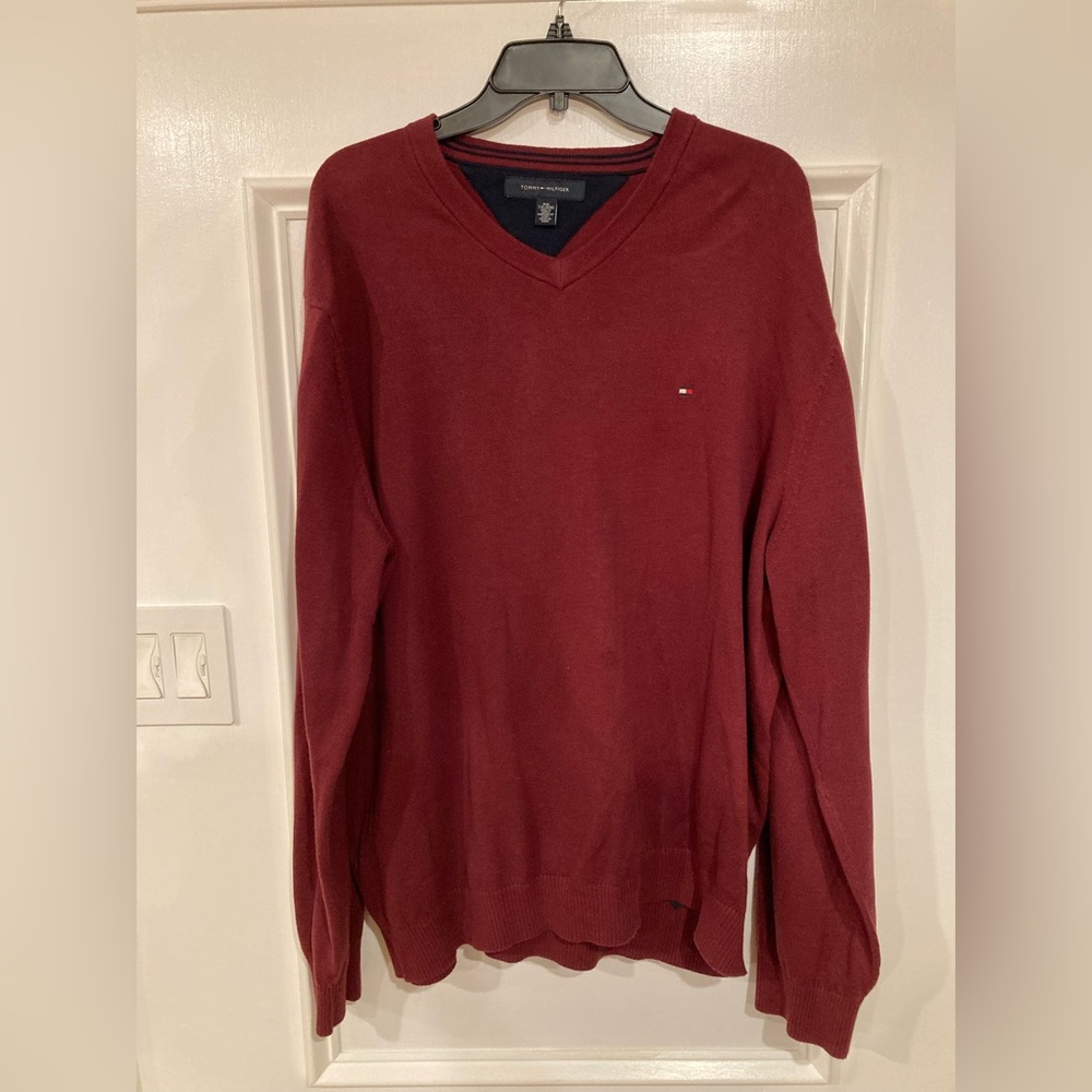 Tommy Hilfiger V Neck Sweater